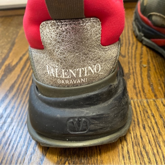 Pre Owned Valentino Garavani Trekking Sneakers . Sz 41 Orig. 945 - Picture 7 of 10